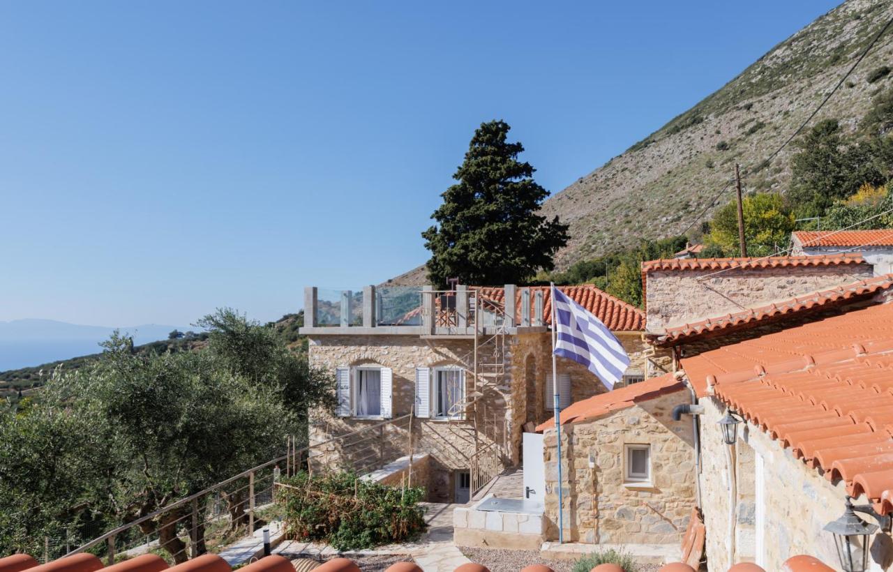 Villa Somatiana- Traditional Stone House , West Mani Thalamai Exterior photo